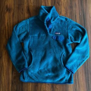Patagonia Blue Fleece Pullover XXS